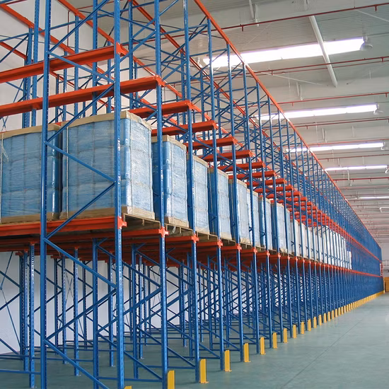 OEM Heavy Industrial Adjustable Warehouse Storage Rack Metal Drive in Pallet Racks/Steel Drive in Racking Filo Racking