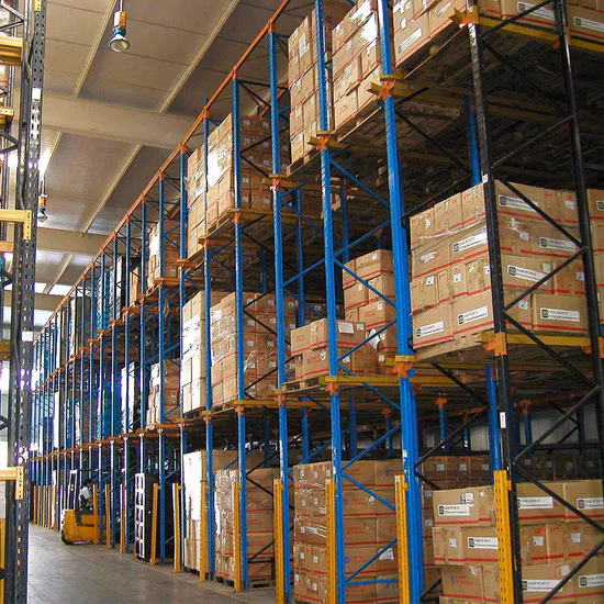 OEM Heavy Industrial Adjustable Warehouse Storage Rack Metal Drive in Pallet Racks/Steel Drive in Racking Filo Racking