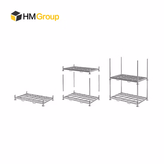 High Quality Mobile Stacking Cold Storage Steel Pipe Pallet Rack Manurack