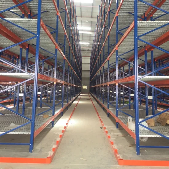 Estante selectivo resistente de la plataforma de Vna del metal del almacenamiento industrial de Warehouse