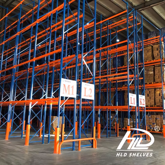 Estantería de almacén de metal para estanterías de servicio pesado